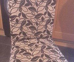 Table 6 chairs in good condition they were got out of Harvey furniture shop (need gone ASAP) - Image 4/4