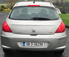 2008 Peugeot 308 1.4 NCT 07/19 Cheap tax - Image 4/9