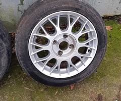 Peugeot 106/206 BBS 4x108 alloys