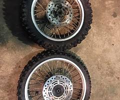 Honda cr 80/85 small wheels - Image 6/6