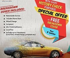 Buying a used car in 2019? MyVehicle.ie for a instant background history check.