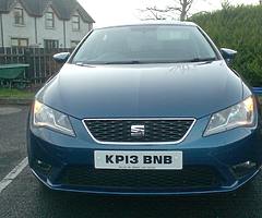 2013 Seat Leon 1.6Tdi Se, Full History, Free tax, 18Inch Alloys.