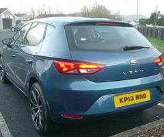 2013 Seat Leon 1.6Tdi Se, Full History, Free tax, 18Inch Alloys. - Image 5/10