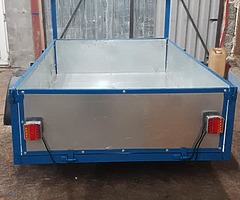 7by4 galvanised steel trailer