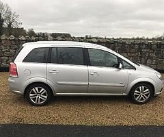 07 Zafira  1.6 petrol