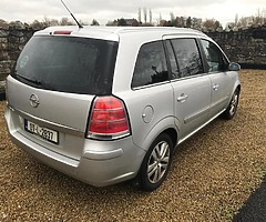 07 Zafira  1.6 petrol - Image 4/14