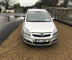 07 Zafira  1.6 petrol - Image 6/14