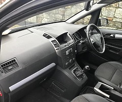 07 Zafira  1.6 petrol - Image 8/14