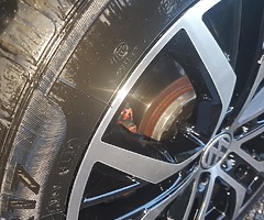 Vw mk7 golf alloys 4x100 brand new