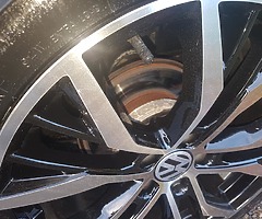 Vw mk7 golf alloys 4x100 brand new