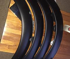 Plastic wide arch covers