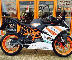 2015 KTM RC390 FSH ONLY 3K MILES A2 LISCENCE