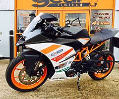 2015 KTM RC390 FSH ONLY 3K MILES A2 LISCENCE