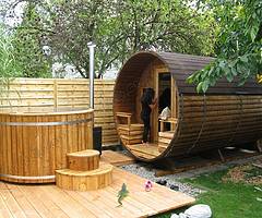 Log cabins, wood burning hot tubs and wood burning saunas - Image 10/11