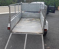 8x4 galvanised meshside trailer - Image 5/7