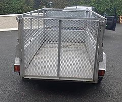 8x4 galvanised meshside trailer - Image 7/7