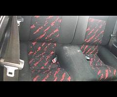 Seats from a celica ss111 beams