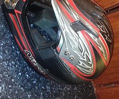 Nitro motocross helmet