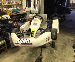 Honda gx 160 kart need space in shed