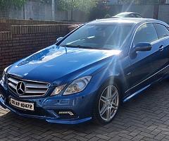 Mercedes E250Cdi Coupe AMG Sport