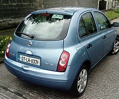 Selling 07 NISSAN MICRA 1.2 petrol,NCT-01.09.19 - Image 5/10