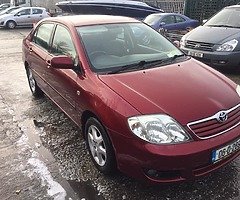 06 Toyota Corolla 1.4 Luna new NCT .....ONLY 68000 MILES !!!!