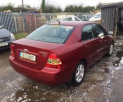 06 Toyota Corolla 1.4 Luna new NCT .....ONLY 68000 MILES !!!!