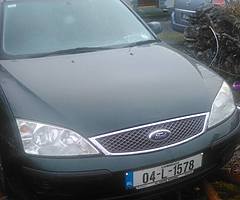 Open zafira and Ford mondeo