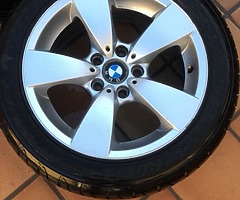 4x Bmw e60/e61 5 series alloy wheels