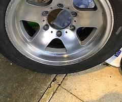 15” j7 kosci alloys deep dish toyota hiace