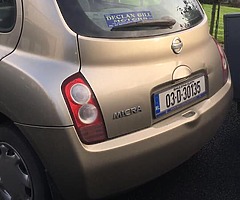 03 Nissan Micra for Sale