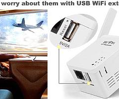 Wireless-N 2.4GHz Wifi Repeater 802.11n/b/g Network Wi Fi Routers 300Mbps Range Expander Signal Boos - Image 6/10