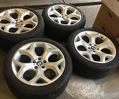 20” BMW X5 ALLOYS AND  TYRES GENUINE BMW