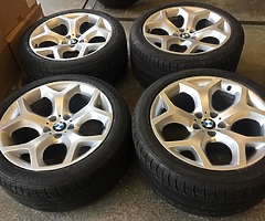 20” BMW X5 ALLOYS AND  TYRES GENUINE BMW