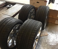 20” BMW X5 ALLOYS AND  TYRES GENUINE BMW - Image 6/7