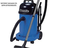 Numatic 27L Wet/Dry Vacuum