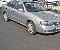 Nissan almera for parts or repair