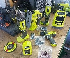 Ryobi cordless tools