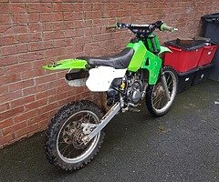 We kx 80 big wheel for sale or swap