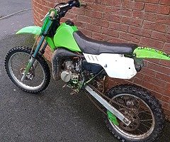 We kx 80 big wheel for sale or swap