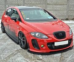 Wanted seat Leon btcc splitter PFA