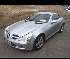 05 Mercedes SLK convertible with long NCT & TAX