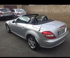 05 Mercedes SLK convertible with long NCT & TAX - Image 4/8