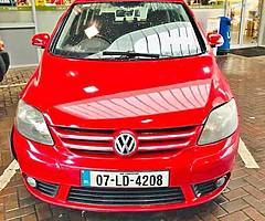 GOLF PLUS 07 2.0 GT TDI 140 PS NCT AVAIBLE