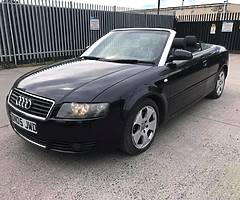 2005 Audi A4 2.5 Tdi convertible .Don’t miss the summer !!!!