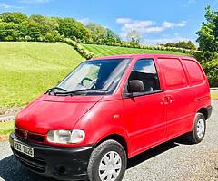 NISSAN VAN - DIESEL & REAR WHEEL DRIVE! LONG MOT