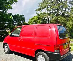 NISSAN VAN - DIESEL & REAR WHEEL DRIVE! LONG MOT!