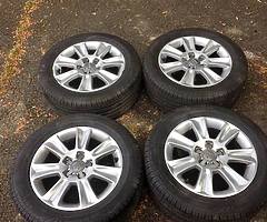 15” Audi alloy wheels