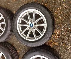 Genuine 17” BMW 5x112 alloy wheels - Image 4/10