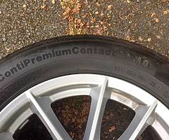 Genuine 17” BMW 5x112 alloy wheels - Image 8/10